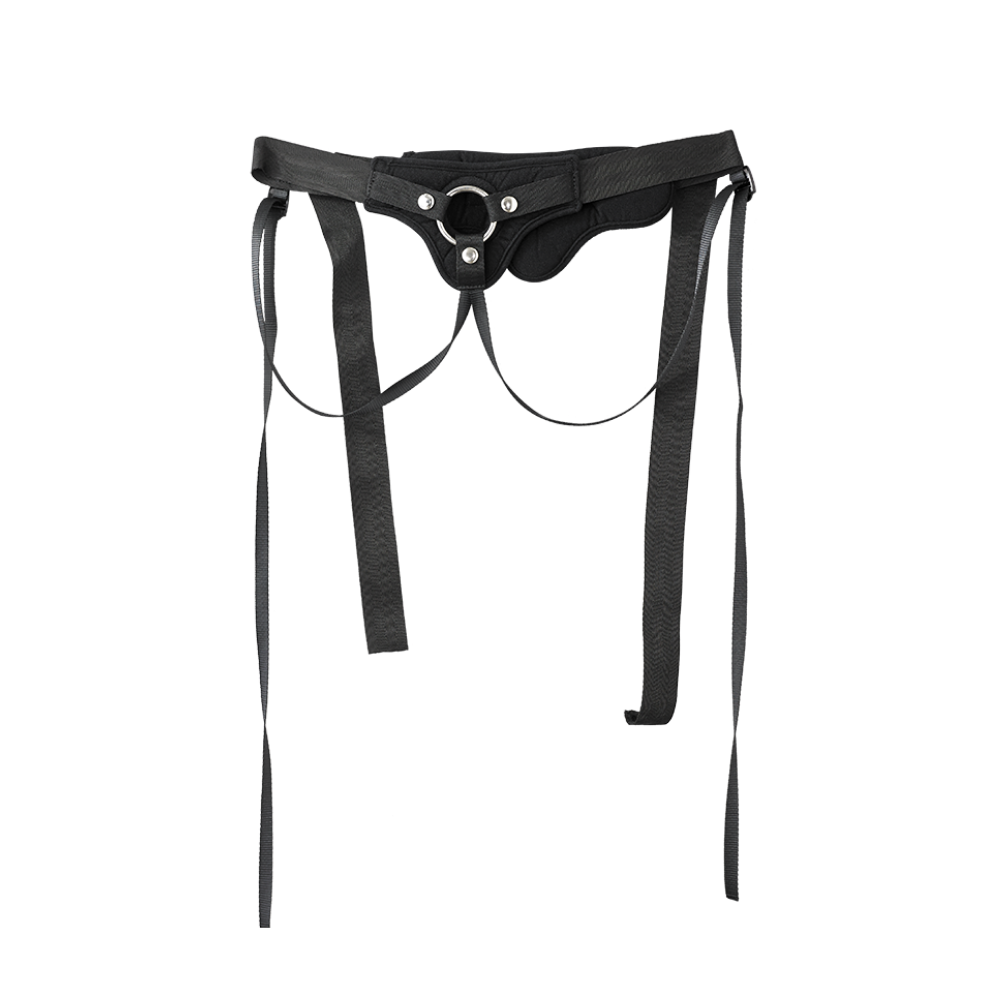 Vibrating Strap-On Harness